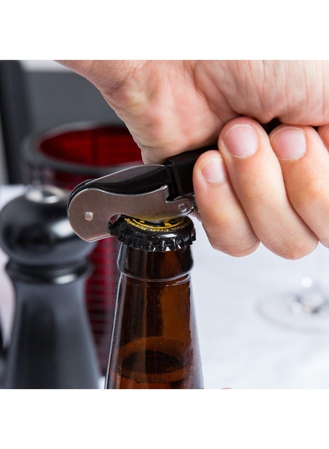 Oenophilia Duo-Lever Professional Waiters Corkscrew - Hunter Green - Image 2